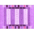 thumbnail image 1 of Ahgly Company Indoor Rectangle Abstract Purple Contemporary Area Rugs, 7' x 9', 1 of 4
