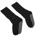 thumbnail image 1 of Calcetines De Punto Anchos Calcetines Elásticos No Vinculantes Con Empuñaduras Para Hombres Y Mujeres Negro Aplicable Para Ejercicio De Ocio, 1 of 7