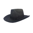thumbnail image 5 of Cowboy Hat Western Cowboy Hat Fashion Wo Sparkly Blinking Denim Hat Sun Hat Princess Bridal Cowgirl Hat Western Hat for Holiday Beach Black, 5 of 10