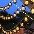 thumbnail image 3 of Lantern String Lights 80 LED Lights Mini Vintage Christmas Halloween Decorative Kerosene String Lights Patio Garden Home 484, 3 of 5