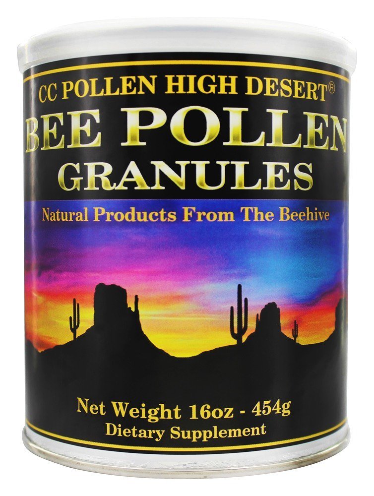 CC Pollen High Desert Bee Pollen Granules, 16 oz
