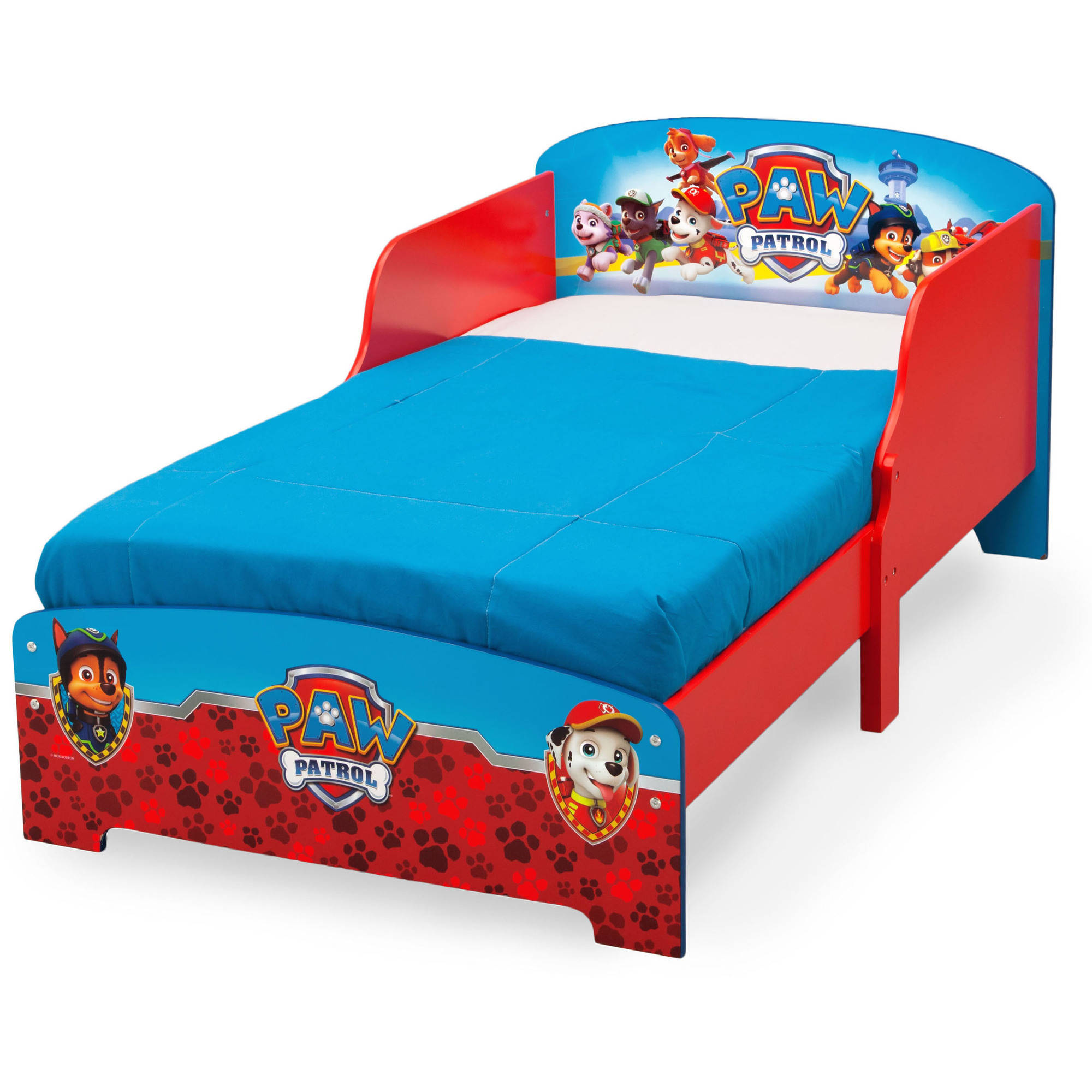 paw patrol 4 piece bedroom set