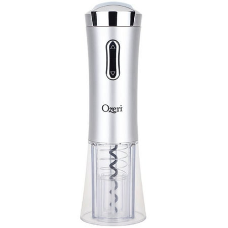 Ozeri Nouveaux Electric Wine Opener with Removable Free Foil (Best Rated Electric Wine Bottle Opener)