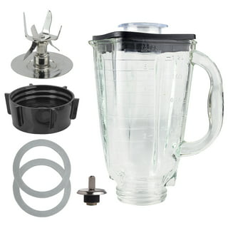 Brentwood P-OST722 Replacement Glass Jar Set, Oster Blender
