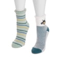 thumbnail image 3 of MUK LUKS Women's Crew Lounge Socks, 2-Pack, OSFM, 3 of 4
