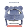 thumbnail image 4 of Casco de seguridad Ocanoiy, protector de cabeza para bebés y niños pequeños, gris, 4 of 7