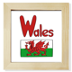 thumbnail image 1 of Wales National Flag Rojo patrón verde Pantalla de escritorio de pared de fotograma cuadrado, 1 of 4