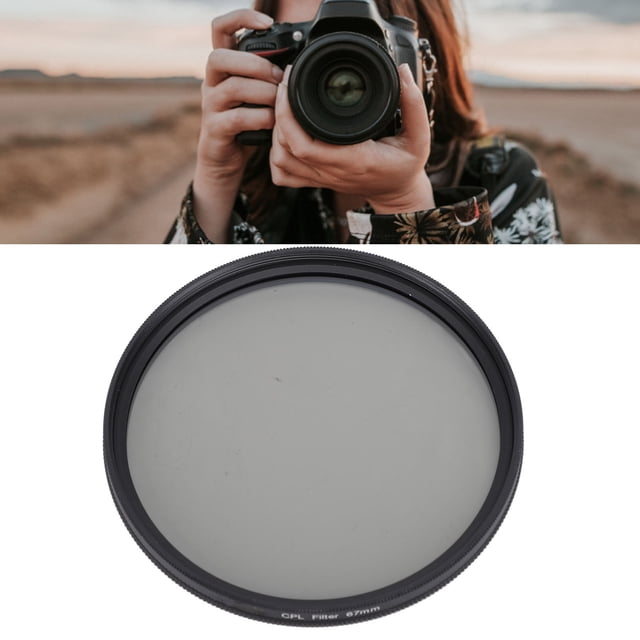 Filtro Cpl, Recubrimiento de múltiples capas múltiples resistente al aceite de filtro cpl de 67 mm para disparar