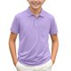 thumbnail image 1 of Odeerbi Camisas de Golf de Niños Botón de Solapa de Color Sólido Camisas de Tenis de Manga Corta Uniforme Escolar Con Bolsillo, 1 of 8