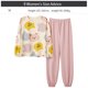thumbnail image 2 of Pijama de mujer de algodón de manga larga, pantalón, jersey, traje fino, traje de hogar de primavera y otoño, 2 of 5
