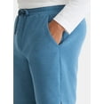 thumbnail image 4 of Athletic Works Men's and Big Men's Fusion Double Knit Shorts 8" Inseam, Sizes S-5XL, 4 of 5