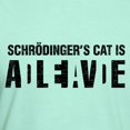 thumbnail image 3 of CafePress - Schrodinger's Cat Is Dead / Alive. T Shirt - Men's Fitted T-Shirt, 3 of 4
