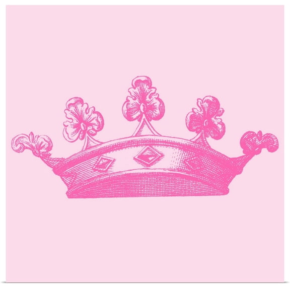 Great BIG Canvas | "Princess Crown II" Art Print - 24x24