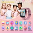 thumbnail image 2 of Reloj inteligente ZUODUN para niños y niñas de 4 a 12 años con cámara y juegos, 2 of 8