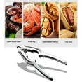 thumbnail image 4 of Stainless Steel Multifunctional Seafood Shell Opener | Crab Clamp | Clam & Oyster Pliers | Nut Cracker | Non-Slip Ergonomic Handle | Rustproof | 95g | 1 Pack, 4 of 8