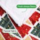 thumbnail image 3 of Gogreen Cobija de Forro Polar Sherpa Navideño para Sofá Cama para Adultos, Cobija Suave y Cálida para el Invierno, Cobija Gruesa y Peluda (Cobija - 50" x 60"), 3 of 7