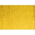thumbnail image 1 of Ahgly Company Machine Washable Indoor Rectangle Solid Yellow Modern Area Rugs, 3' x 5', 1 of 4