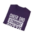 thumbnail image 4 of Humorous Cheerleading Dad Appreciation Gag Gifts Hilarious Supportive Fatherly Men Womens Unisex Softstyle T-Shirt, 4 of 4