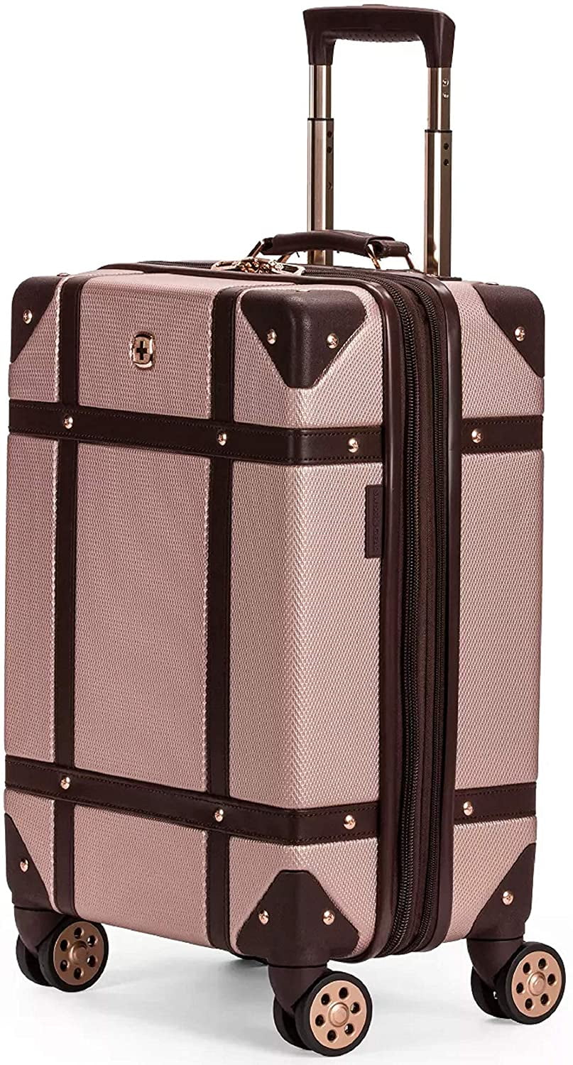 Photo 1 of SWISSGEAR 19 Hardside Trunk Expandable Carry On Suitcase  Blush