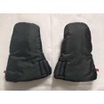 thumbnail image 4 of Guantes cálidos para cochecitos de bebé: guantes de invierno de tela extra gruesa, impermeables y anticongelantes, color negro, 4 of 5