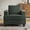 Dark Grey, variant on BLAZANT 39” Accent Chair, Corduroy Single Sofa Couch, Comfy Reading Chair with Extra Deep Seat, Modern Armchair with Square Armrest& Removable Cushion Cover, Small Couch for Small Spaces