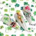 thumbnail image 2 of Calcomanías para uñas KOLONAMS, trébol de San Patricio, 4 piezas, 2 of 7