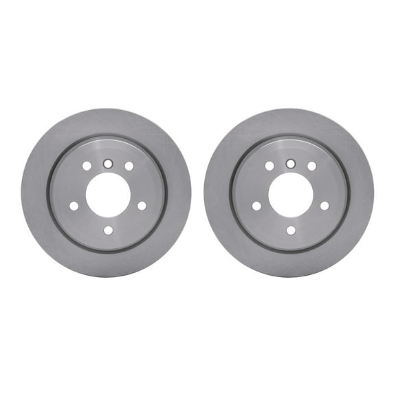 Dynamic Friction Company Rear Brake Rotors 6002-31076