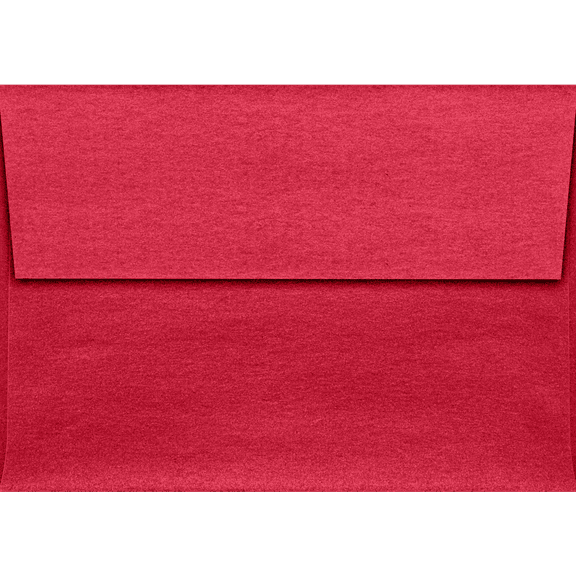 LUXPaper A1 Invitation Envelopes, Jupiter Red Metallic, 3 5/8 x 5 1/8, 50/Pack