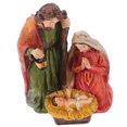 thumbnail image 4 of Adorno navideño de resina para el Nacimiento - Figura de la Sagrada Familia, escena del nacimiento de Jesús, artesanía | Decoración cristiana de mesa, pequeña estatua del Nacimiento, 4 of 7