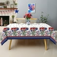 thumbnail image 6 of 4th of July Tablecloth Rectangle 60x120 Inch, Patriotic Fourth of July Tablecloth, 4th of July Table Cloth for Party Kitchen Dinner Decor, 6 of 6