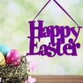 thumbnail image 2 of NSESSHome Happy Easter Wreath Decorations for Front Door Outdoor, 3D Wooden Easter Door Hanging Decor Flowers Egg Spring Wreaths with Happy Bunny Welcome Sign for Porch Wall Room Farmhouse, 2 of 7
