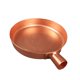 thumbnail image 5 of Sartén de cocina de cobre puro con mango ergonómico, olla profesional para panqueques Diámetro 28cm, 5 of 9