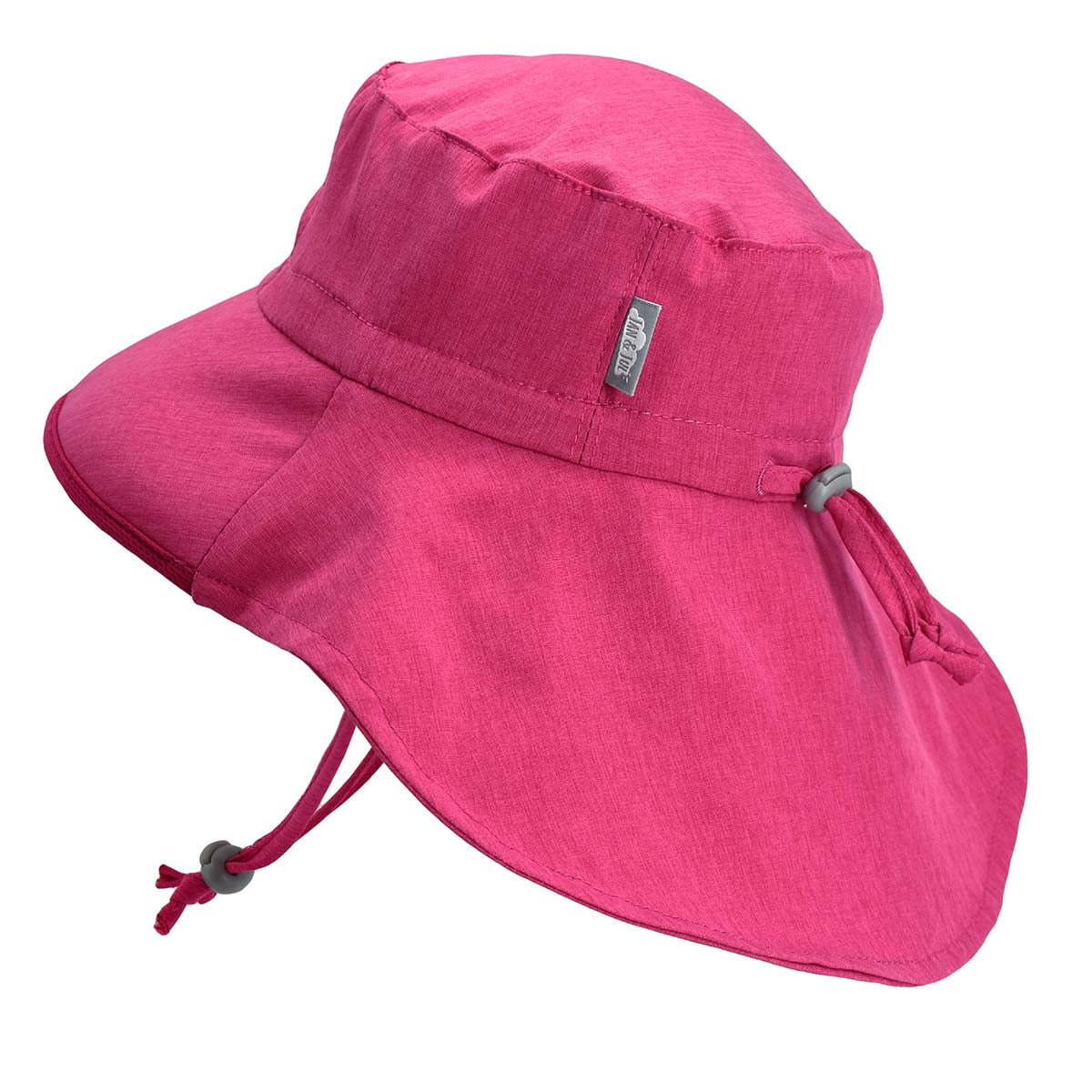 Jan & Jul Baby Girl Sun Hat with Strap, Wide Brim UV Protection (S 06