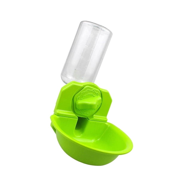 Automatic Pet Feeder Crate Water Bottle Dog Cat for kennel automatic feeder Rabbit 21cmx15cmx20cm