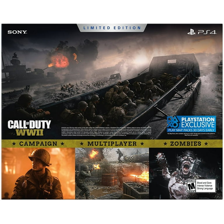 Sony PlayStation 4 1TB Call of Duty WWII Limited Edition Bundle