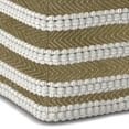 thumbnail image 4 of Simpli Home Simpli Home Liam Square Woven Pouf in Natural, 4 of 6