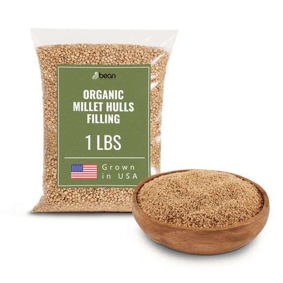 Bean Products Organic Millet Hulls by Made in USA - 1 lb