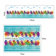 thumbnail image 5 of Pegatinas decorativas para cuartos de niños y baños, calcomanías de pared con peces marinos de colores, 5 of 5