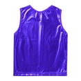 thumbnail image 5 of CHICTRY Kids Boys Girls Metallic Sleeveless Tank Top Athletic Gymnastic Vest Tops Activewear,Sizes 1-18, 5 of 6