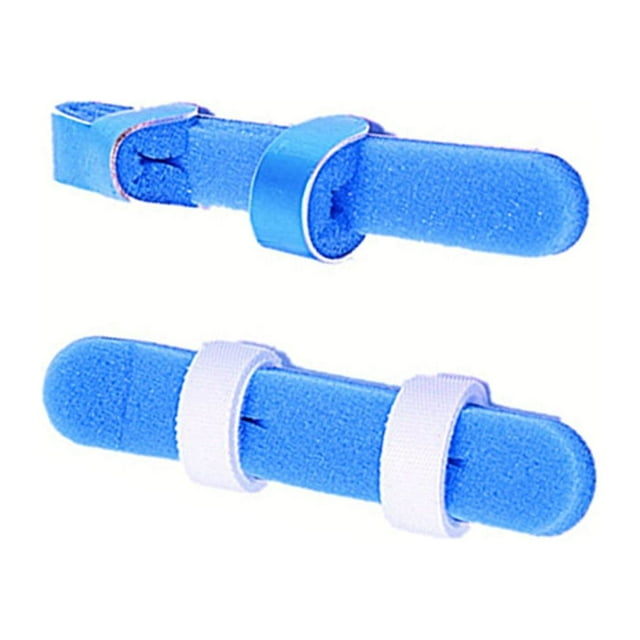 1 Set Attelle de Doigt Résistante à l'Usure Mode Portable Durable de Haute Qualité Nouveau Style Apparence Exquise Belle Gaine Deux Pièces