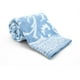 thumbnail image 1 of Toalla Medio Baño Jacquard colores varios, 140x70cm - Suave Y Absorbente- Mod. CUBA-AZUL CIELO, 1 of 1