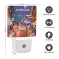 thumbnail image 2 of Ratatouille Luz nocturna LED con sensor de anochecer a amanecer para dormitorio, baño, pasillo, escaleras - Lámpara LED nocturna de enchufe, 0.5W - 1 pieza, 2 of 6