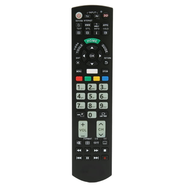 Control remoto universal para TV, ergonómico, ligero, con botones suaves, control remoto de repuesto para TV