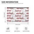 thumbnail image 3 of Cauagu Retro Train for Tyvek Makeup Bag,Reusable Travel Cosmetic Bag Women Organizer Toiletry Bag Birthday,Gifts for Women Girlfriend Mom Teacher 6.5’’*8.9’’, 3 of 7