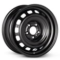 thumbnail image 2 of For 1998-2007 Volvo S70 15 Inch Painted Black Rim - OE Direct Replacement - Road Ready Car Wheel, 2 of 9