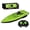 green, variant on KRONDO 10.43 Inch RC Boat for Pool – Dual Propeller, 2.4GHz Remote Control, Waterproof, Auto Correction