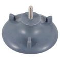 thumbnail image 1 of Patins de Remplacement pour Pieds de Chaise de Douche Pièces de Rail de Toilette 2 Pcs, 1 of 8