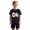 AB727 Black, variant on Bainana Girls T Shirts Rugby Print Short Sleeve Tops Big Kids Breathable Summer Tshirts