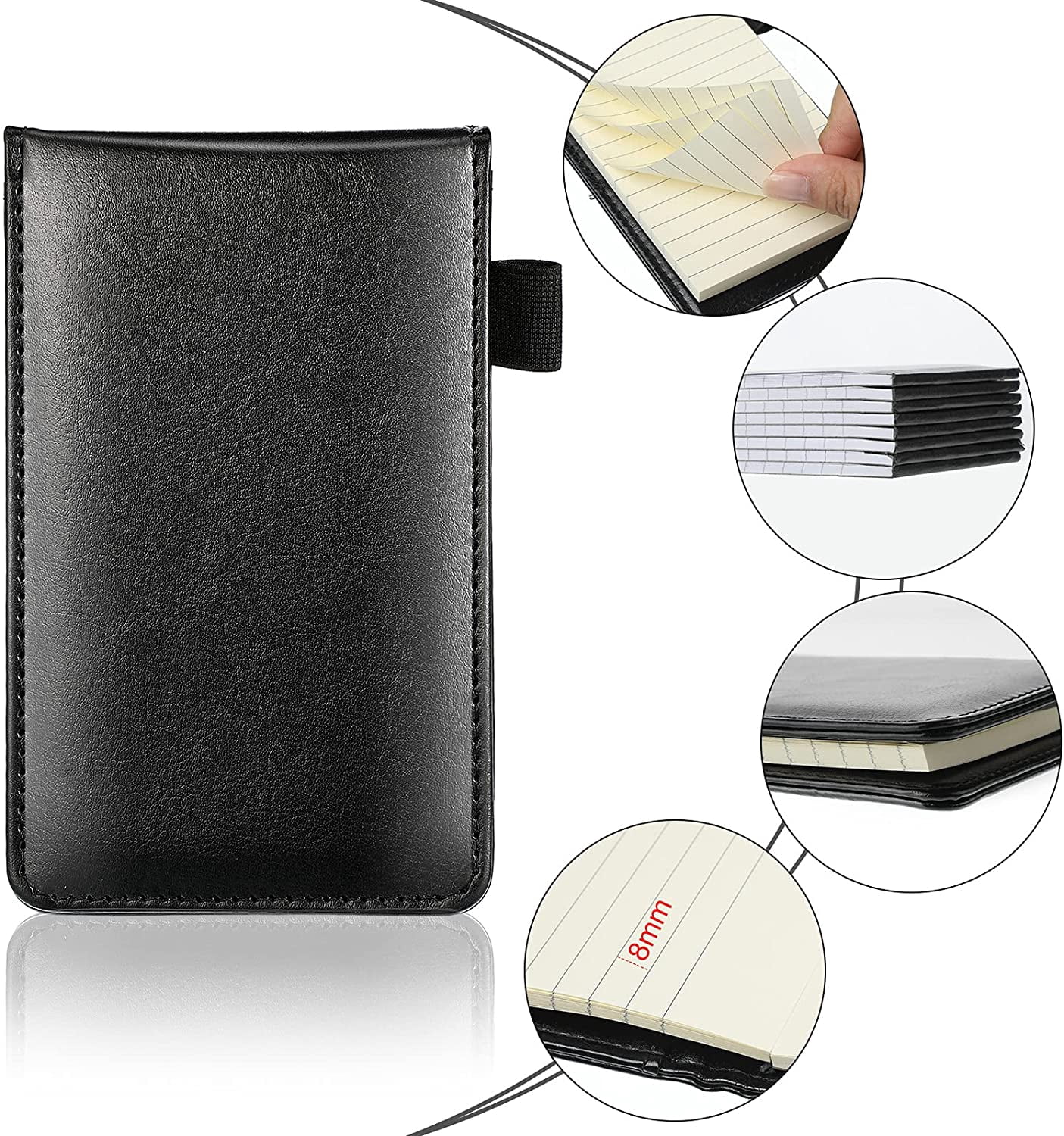 12 Pack Note Pads Refills 3 x 5 Inch Memo Pads Writing Pads, White Small Notepads Scratch Pads Mini Notepad with 30 Sheets Lined Paper in Each Pad 3 x 5 inch","style_name":"12 Pack