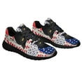thumbnail image 6 of Black Cat Celebrate Fourth Of July Independence Day Shoes Women's Fashion Sneakers Tennis Running Shoes for Men Women Black Size 6, 6 of 7